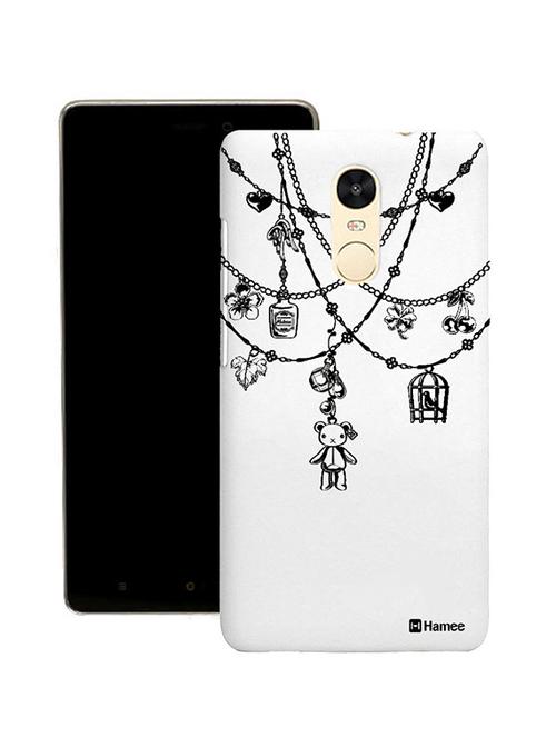 customizable hamee original cover thin fit plastic hard back case cover for lenovo k6 power (teddy ornaments) - 12710108 - Very Small Image - 1