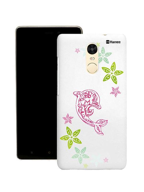 customizable hamee original cover thin fit plastic hard back case cover for lenovo k6 power (summer dolphin) - 12710115 - Very Small Image - 1