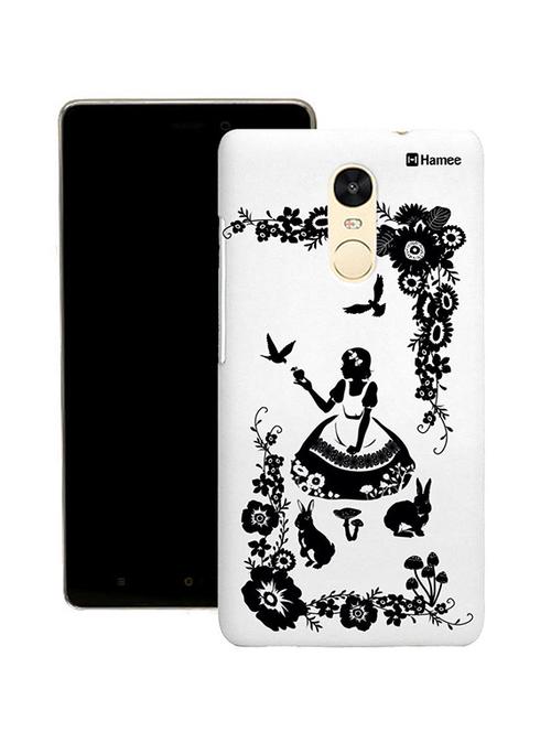 customizable hamee original cover thin fit plastic hard back case cover for lenovo k6 power (girl in garden) - 12710116 - Very Small Image - 1