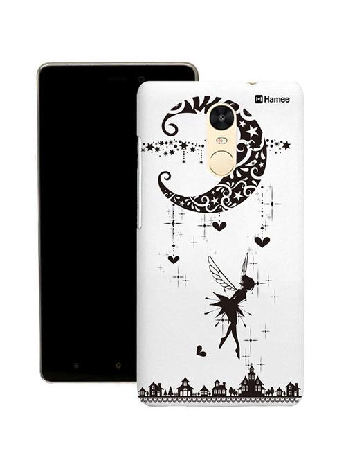 customizable hamee original cover thin fit plastic hard back case cover for lenovo k6 power (black moon fairy) - 12710343 - Very Small Image - 1