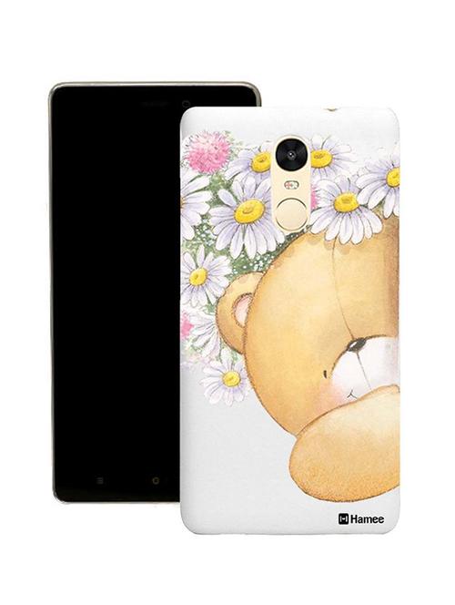 customizable hamee original cover thin fit plastic hard back case cover for lenovo k6 power (peeking bear) - 12710447 - Very Small Image - 1