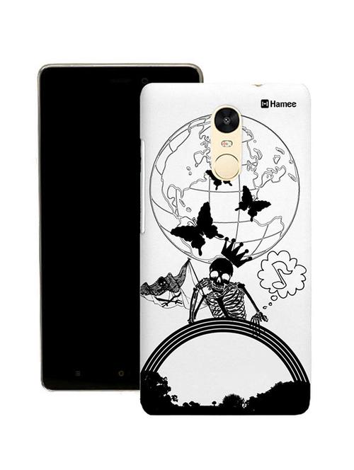 customizable hamee original cover thin fit plastic hard back case cover for lenovo k6 power (skeleton world) - 12710478 - Very Small Image - 1