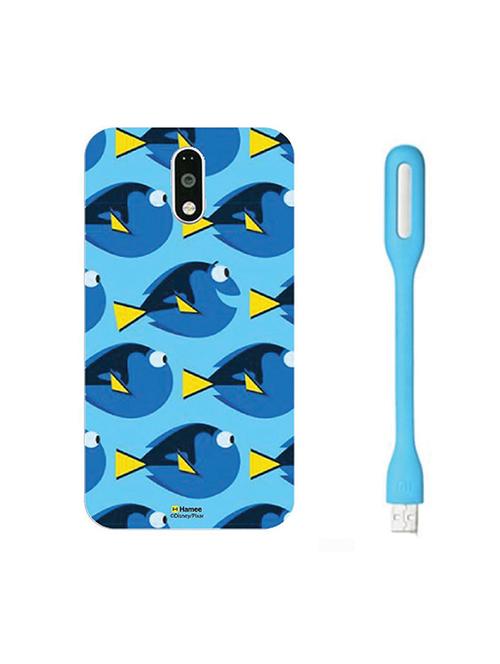 hamee disney pixar finding dory licensed hard back case cover for coolpad note 5 cover with free led light - combo 2 - 12710694 - Very Small Image - 1