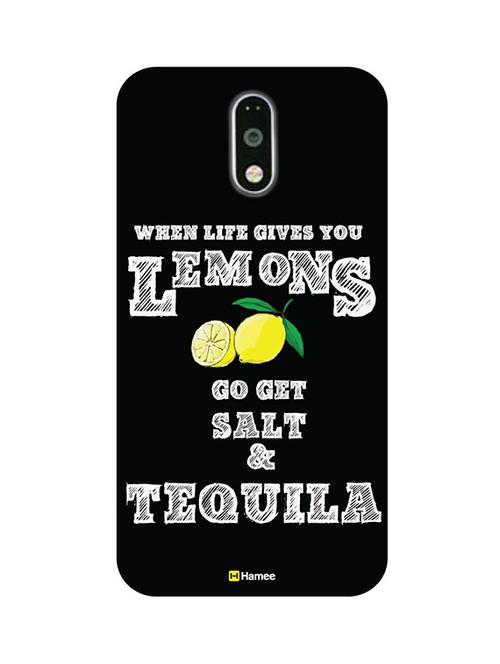 customizable hamee original cover thin fit plastic hard back case cover for coolpad note 5 when life gives you lemon - 12711720 - Very Small Image - 1