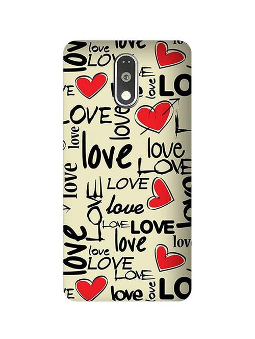 customizable hamee original cover thin fit plastic hard back case cover for coolpad note 5  love pattern 1 - 12711844 - Very Small Image - 1