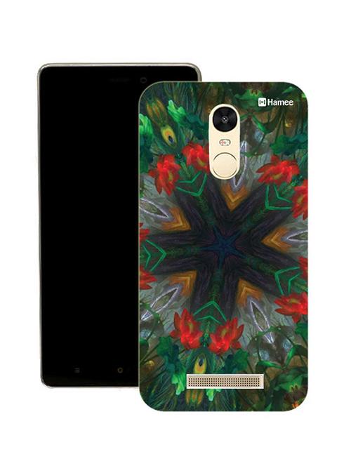 customizable hamee original cover thin fit plastic hard back case cover for coolpad note 5 (red green kaleidoscope) - 12711920 - Very Small Image - 1