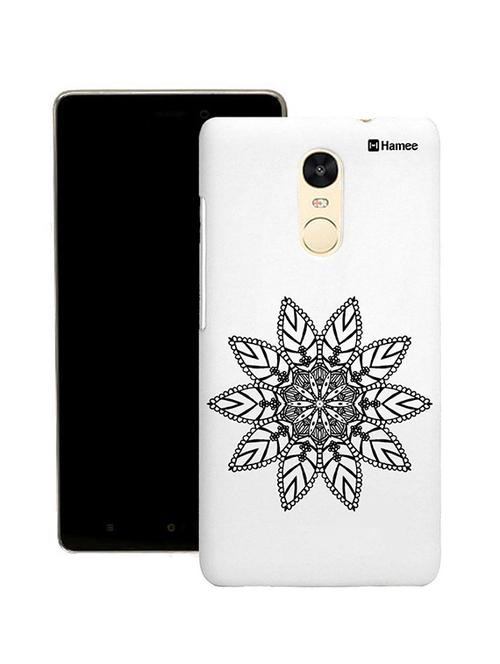 customizable hamee original cover thin fit plastic hard back case cover for coolpad note 5 (ethnic henna flower) - 12711929 - Very Small Image - 1