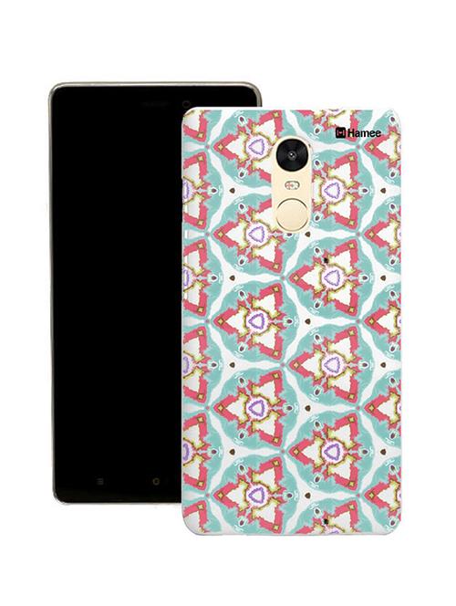 customizable hamee original cover thin fit plastic hard back case cover for coolpad note 5 (green kaleidoscope triangles) - 12711931 - Very Small Image - 1