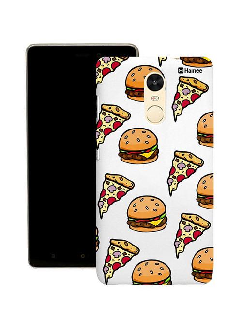 customizable hamee original cover thin fit plastic hard back case cover for coolpad note 5 (pizza burger) - 12711938 - Very Small Image - 1