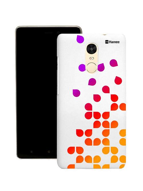 customizable hamee original cover thin fit plastic hard back case cover for coolpad note 5 (digital petals) - 12711949 - Very Small Image - 1