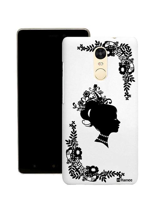 customizable hamee original cover thin fit plastic hard back case cover for coolpad note 5 (black flower queen) - 12711980 - Very Small Image - 1