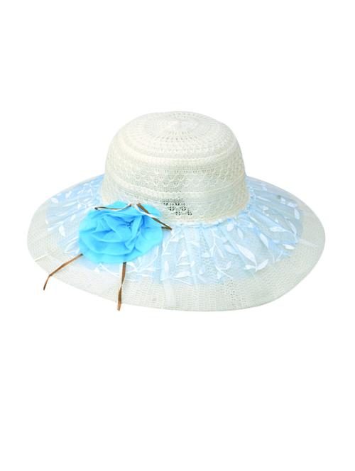blue polyester sun hat - 12713265 - Very Small Image - 1