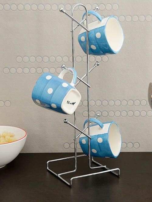 silver mild steel mug tree - 1273554 - Very Small Image - 1