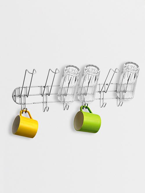 disha s.s cup and glass stand - 1273581 - Very Small Image - 1