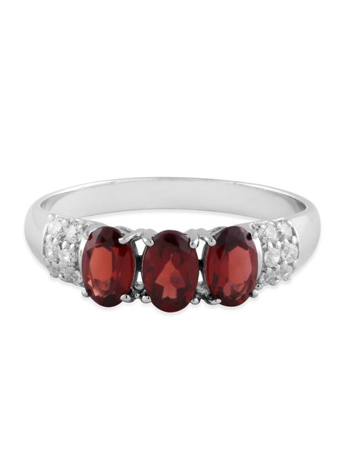 red silver ring - 12738064 - Very Small Image - 1