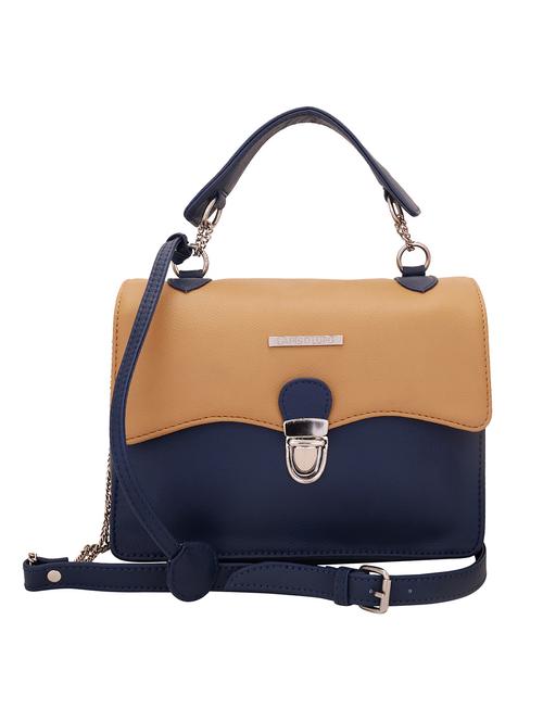 Multi Leatherette Sling Bag - 12753915 - Very Small Image - 1