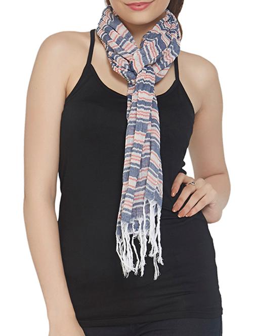 red cotton scarf - 12757332 - Very Small Image - 1