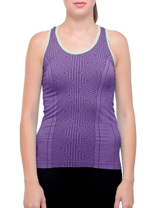 purple printed cotton regular top - 12758910 - Very Small Image - 1