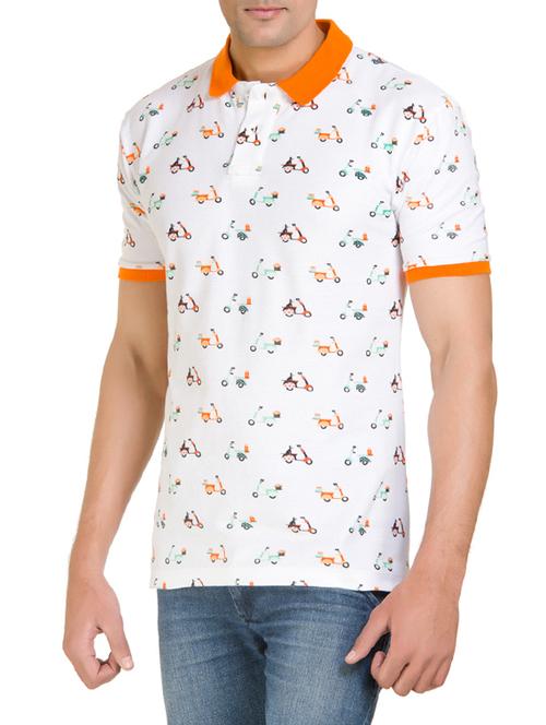 white cotton t-shirt - 12762004 - Very Small Image - 1