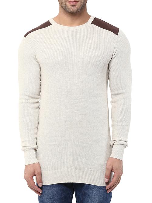 white cotton pullover - 12780680 - Very Small Image - 1
