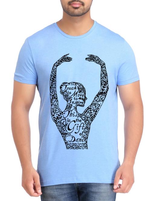 blue polyester tshirt - 12780973 - Very Small Image - 1