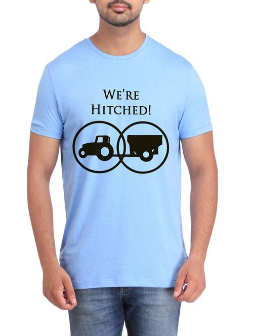 blue polyester tshirt - 12781429 - Very Small Image - 1