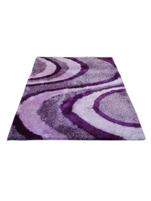 purple and pink color abstract shaggy carpet - 12782241 - Very Small Image - 1