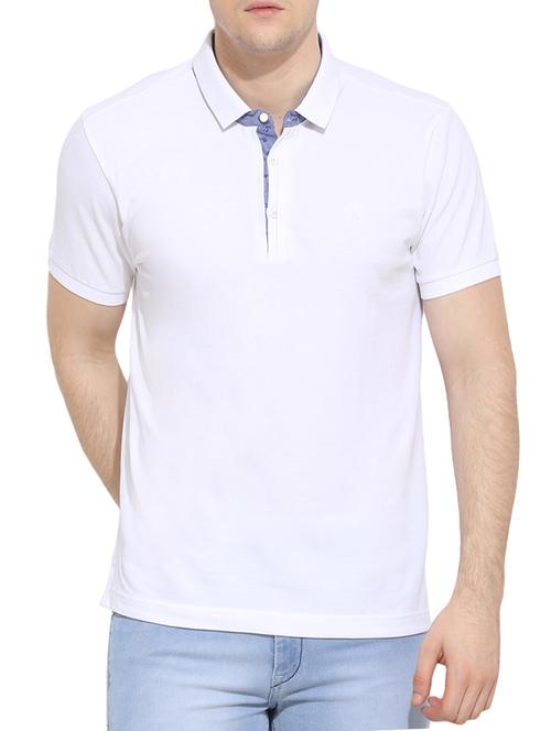 white cotton t-shirt - 12786650 - Very Small Image - 1