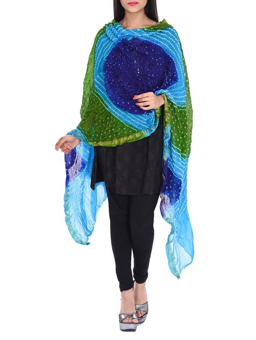 multi colored cotton dupatta - 12792110 - Very Small Image - 1