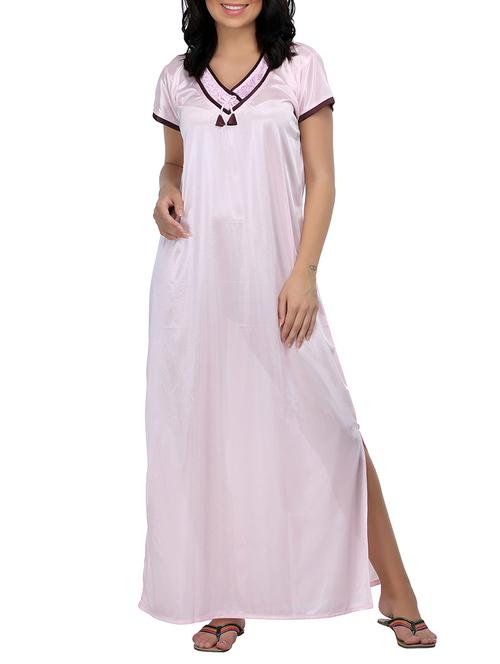 white satin nighty - 12793013 - Very Small Image - 1