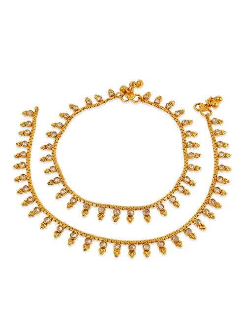 multi colored metal anklets and payal - 12794593 - Very Small Image - 1