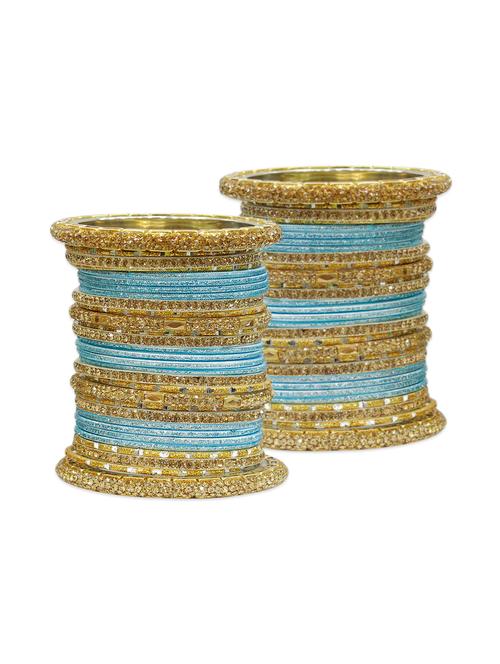 blue metal bangle - 12795364 - Very Small Image - 1