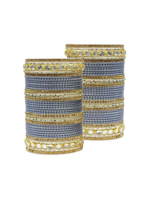 grey metal bangle - 12795423 - Very Small Image - 1