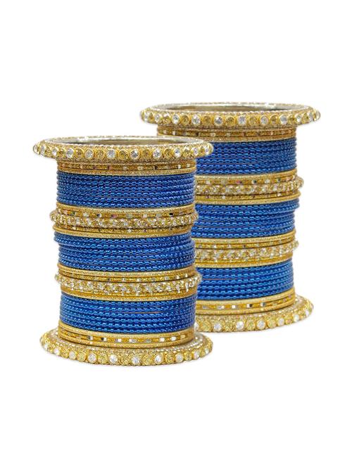 blue metal bangle - 12795455 - Very Small Image - 1