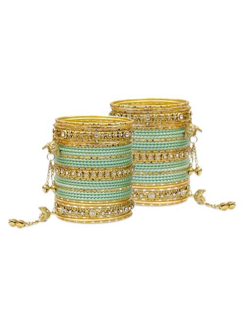 green metal bangle - 12795516 - Very Small Image - 1