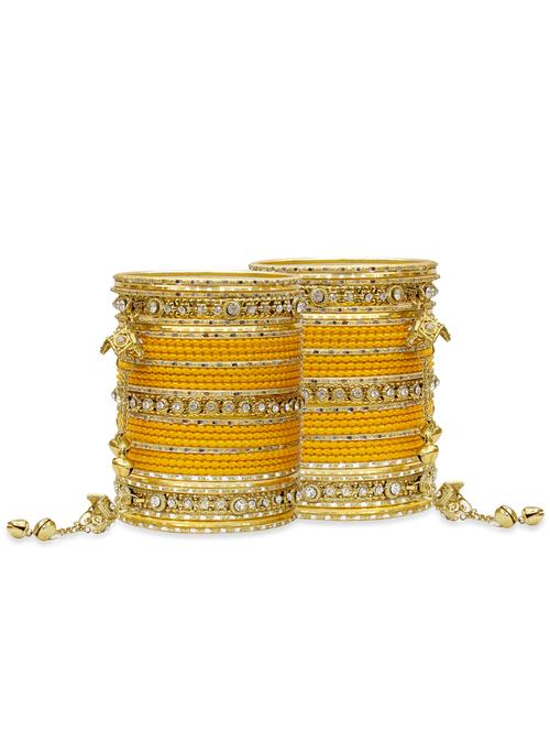 yellow metal bangle - 12795532 - Very Small Image - 1