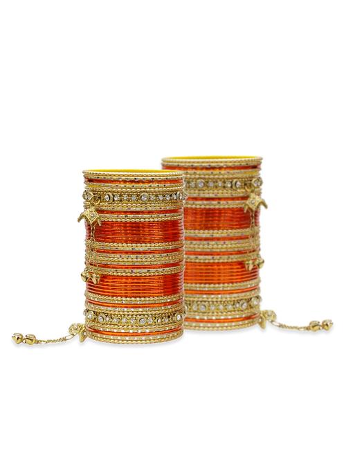 orange metal bangle - 12795546 - Very Small Image - 1