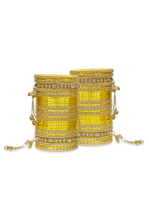yellow metal bangle - 12795553 - Very Small Image - 1