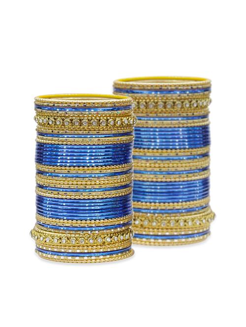 blue metal bangle - 12795556 - Very Small Image - 1