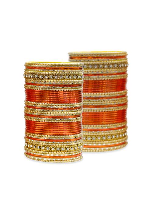 orange metal bangle - 12795567 - Very Small Image - 1