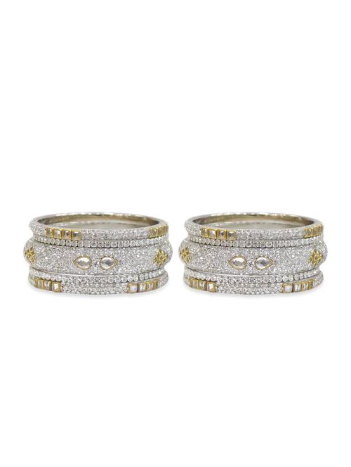 silver metal bangle - 12795737 - Very Small Image - 1