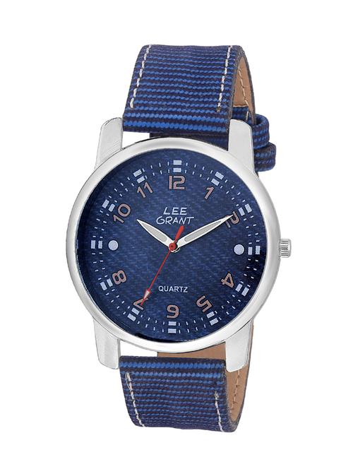 blue round dail analog wrist watch - 12796073 - Very Small Image - 1