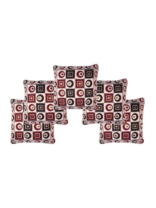 handloom hub set of 5 polyester cushion covers - 12796126 - Very Small Image - 1
