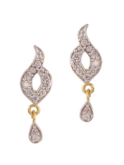 parijaat pack of cz stud earrings - 12796896 - Very Small Image - 1