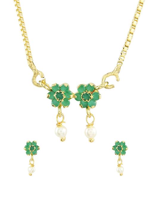 parijaat cz pendant for women - 12802573 - Very Small Image - 1