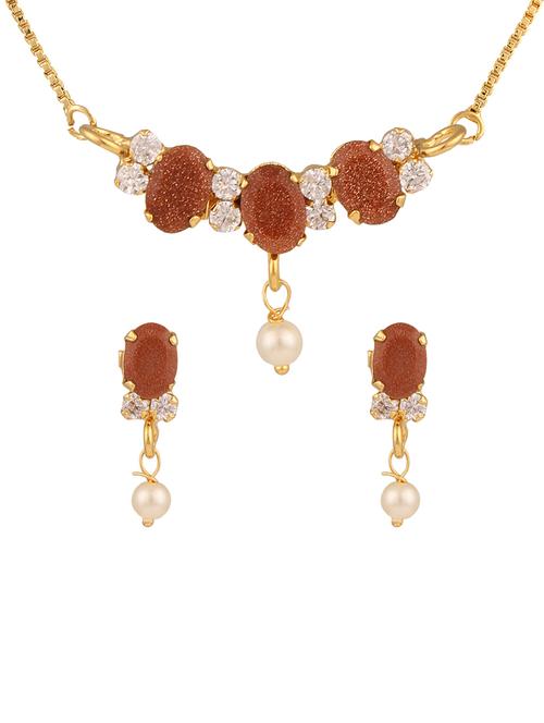 parijaat cz pendant for women - 12802770 - Very Small Image - 1