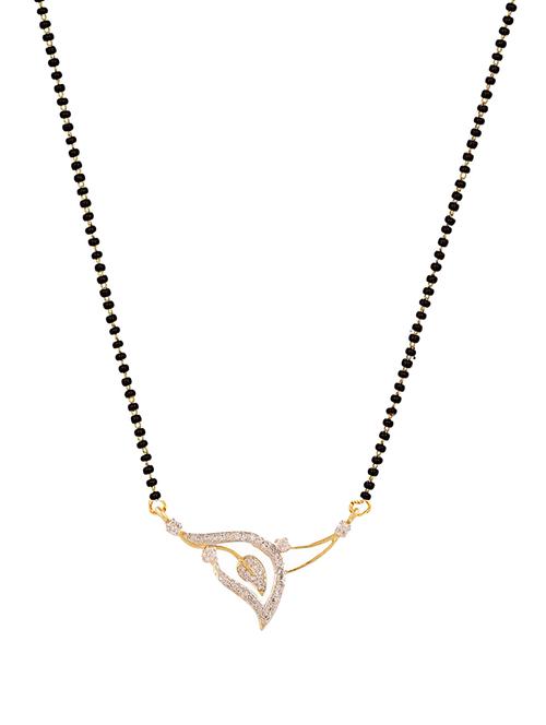 parijaat cz mangalsutra for women - 12803868 - Very Small Image - 1