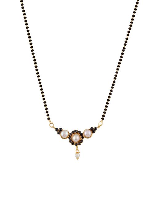 parijaat cz mangalsutra for women - 12803959 - Very Small Image - 1