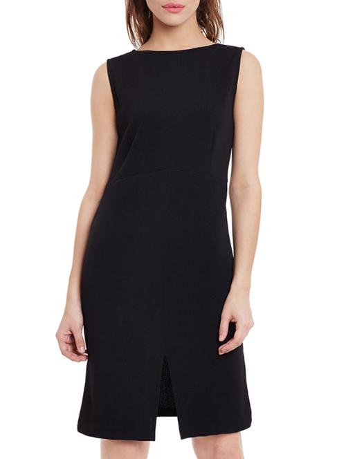 front slit sheath dress - 12805726 - Very Small Image - 1