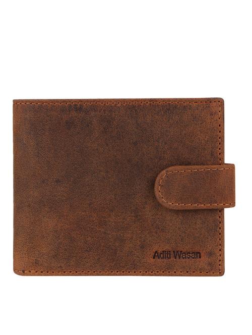 camel brown genuine leather wallet - 12807610 - Very Small Image - 1